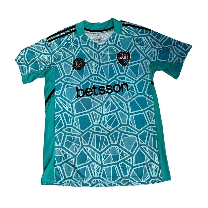CAMISETA BOCA "ROMERO" #1 CELESTE