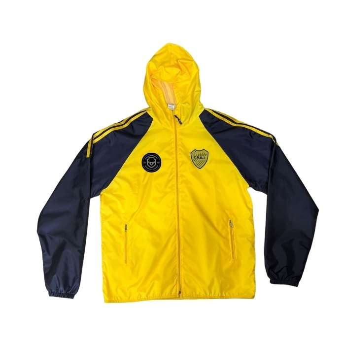 ROMPEVIENTO BOCA AMARILLO CON AZUL OSCURO