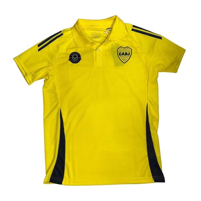 CHOMBA BOCA AMARILLA PIQUE DEPORTIVO