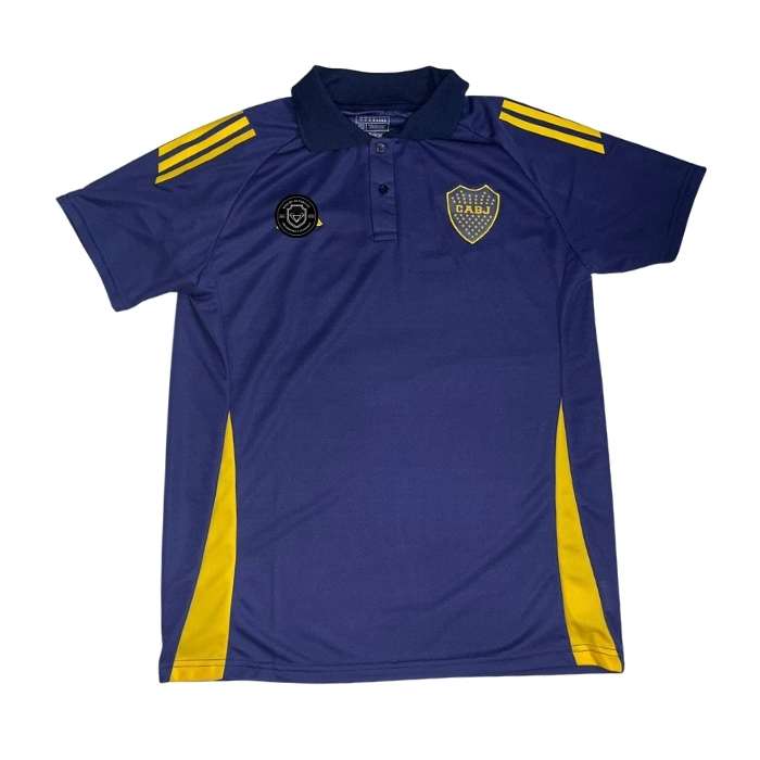 CHOMBA BOCA AZUL OSCURO PIQUE DEPORTIVO