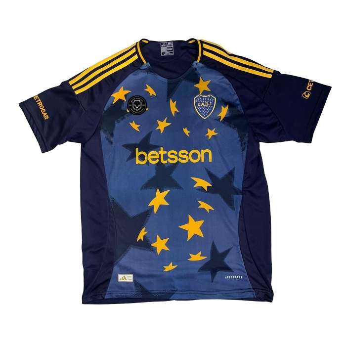 CAMISETA BOCA ESTRELLAS #7 ZEBALLOS