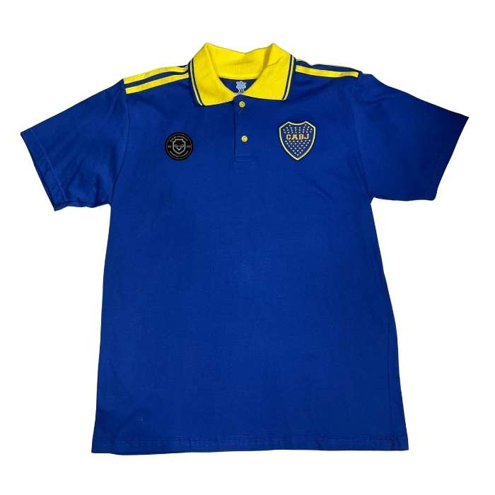 CHOMBA BOCA ALGODÓN AZUL FRANCIA