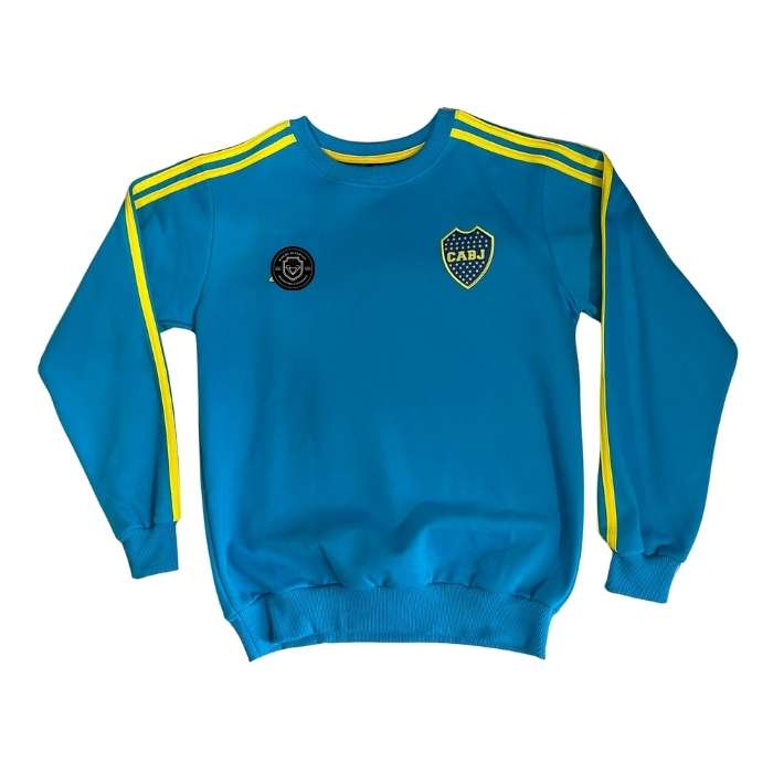BUZO BOCA ALGODÓN CELESTE
