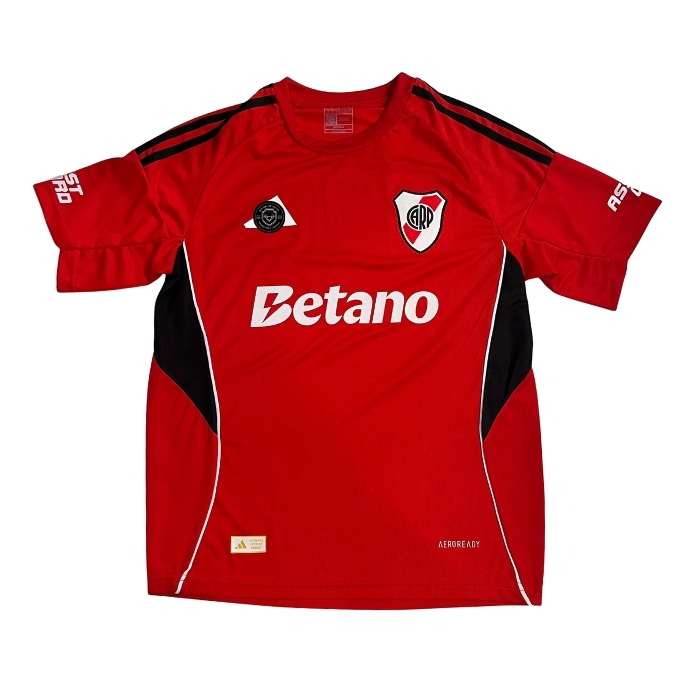 CAMISETA RIVER ENTRENAMIENTO ROJA BETANO