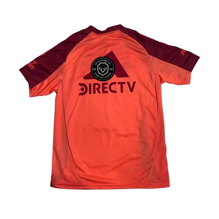 CAMISETA RIVER SALMON CON BORDO ENTRENAMIENTO