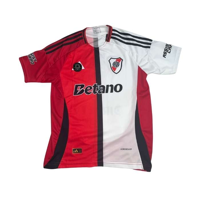 CAMISETA RIVER BICOLOR SIN NUMERO