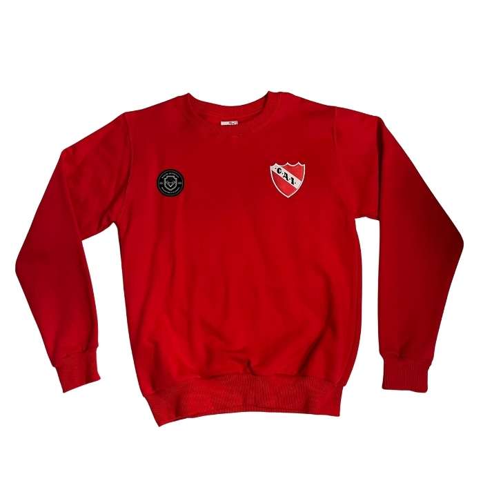 BUZO INDEPENDIENTE ALGODÓN ROJO