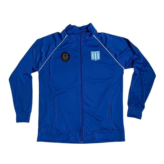 CAMPERA RACING AZUL