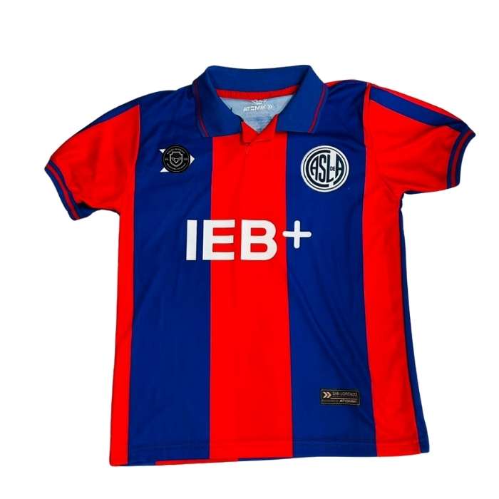 CAMISETA SAN LORENZO CHOMBA TITULAR SIN NUMERO