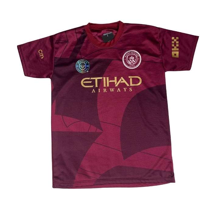 CAMISETA MANCHESTER CITY BORDO #9 "HAALAND"