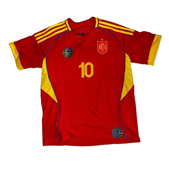 CAMISETA ESPAÑA TITULAR #10 "LAMINE YAMAL"