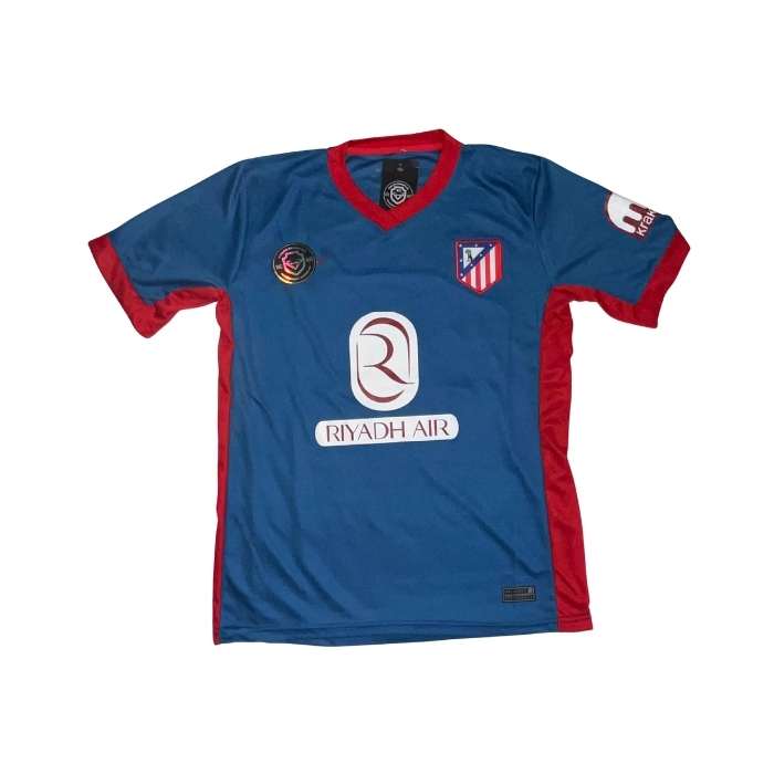 CAMISETA ATLETICO DE MADRID AZUL CON ROJO #19 "J. ALVAREZ"