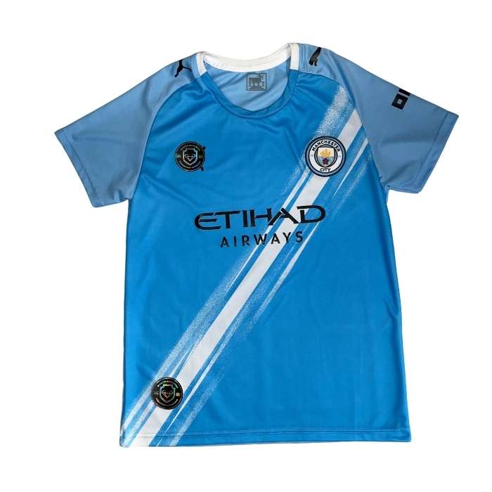 CAMISETA MANCHESTER CITY BANDA BLANCA SIN NUMERO