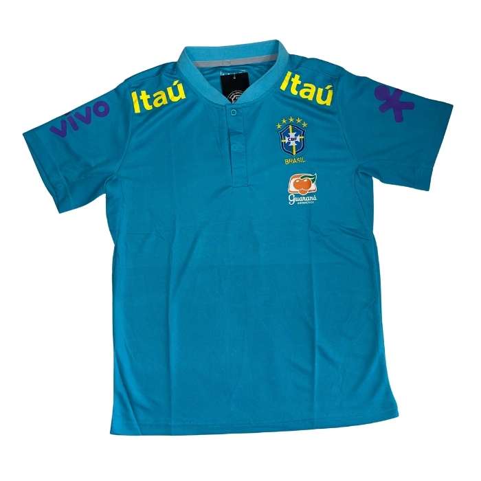 CHOMBA BRASIL PREMIUM TURQUESA