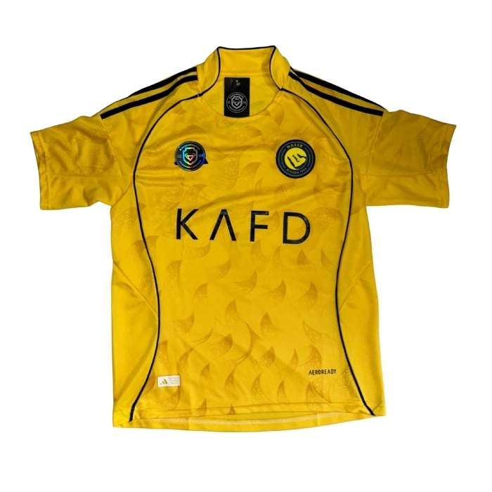 CAMISETA AL NASSR AMARILLA #7 RONALDO