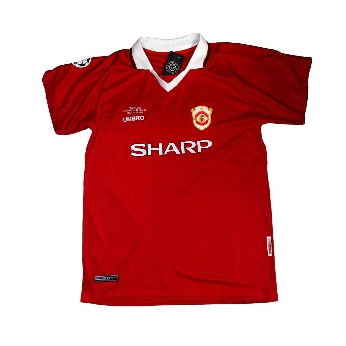 CAMISETA RETRO MANCHESTER UNITED #7 "BECKHAM" ROJA SHARP
