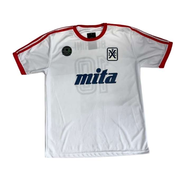CAMISETA RETRO INDEPENDIENTE MITA BOCHINI #10 BLANCA
